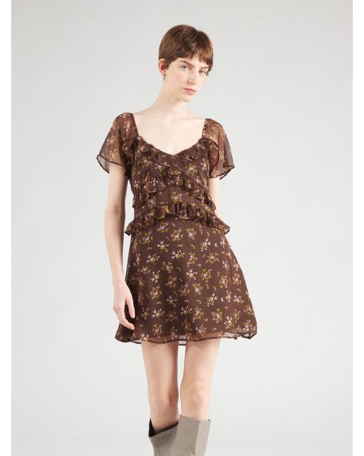 TOPSHOP Brown – freizeitkleid
