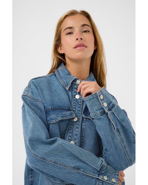 Kaffe Blue Bluse