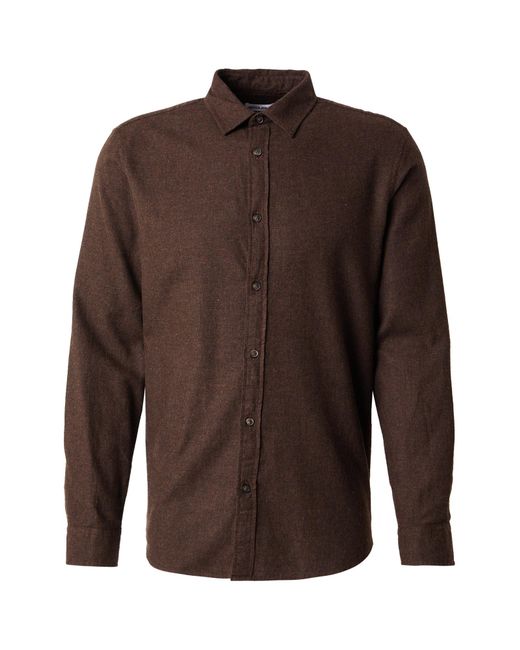 Jack & Jones Hemd Jjeclassic in Brown für Herren