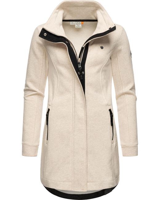 Ragwear Natural Sweatjacke 'Letrice'