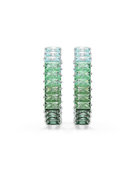 Swarovski Green Ohrringe Matrix