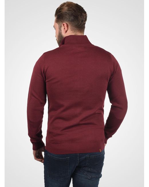 Blend Strickpullover Robin in Red für Herren