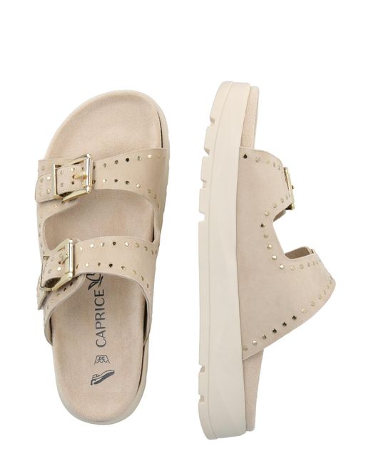 Caprice Natural Pantolette