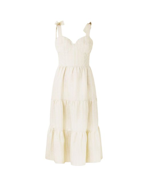 Pepe Jeans White Kleid 'emereal'