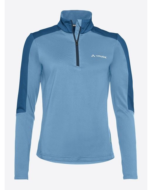 Vaude Blue Sportpullover 'Livigno'