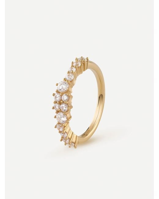 Guess White Ring Jardin