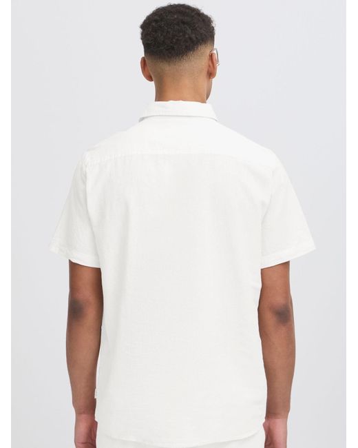 INDICODE Hemd Monk in White für Herren
