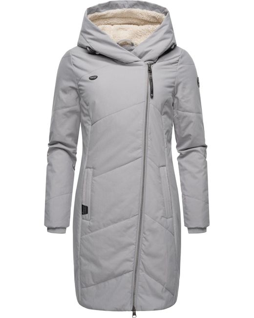 Ragwear Gray Wintermantel Gordon