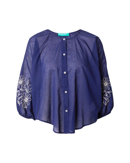 Benetton Blue Bluse