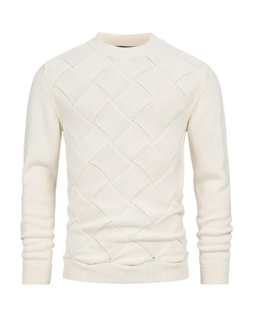 JEFF Pullover in White für Herren