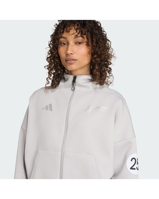 Adidas Originals Gray Sportsweatjacke Mercedes