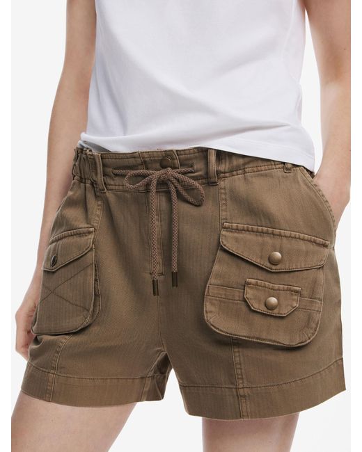 Desigual Brown Cargohose