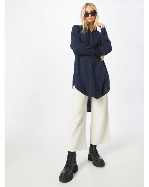 SOFT REBELS Blue Bluse Freedom