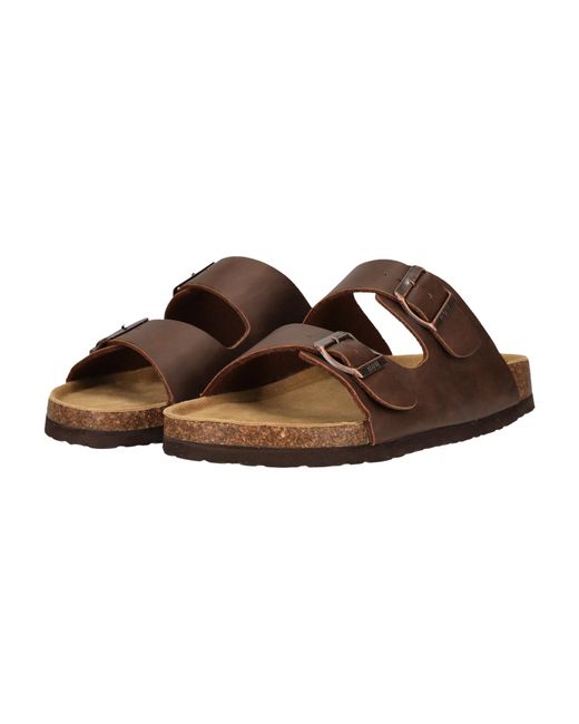 Nous Pantolette in Brown für Herren