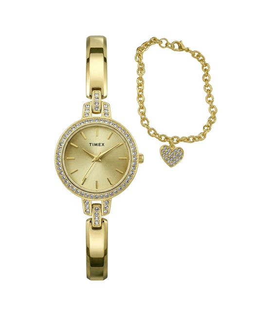 Timex White Analoguhr