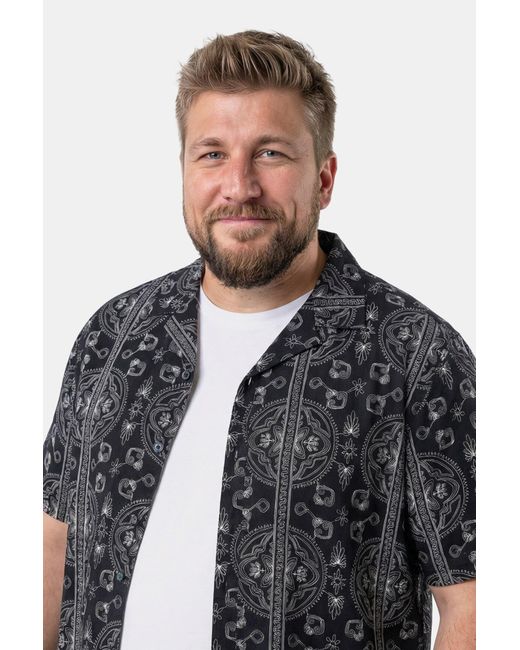 Men Plus Hemd in Black für Herren