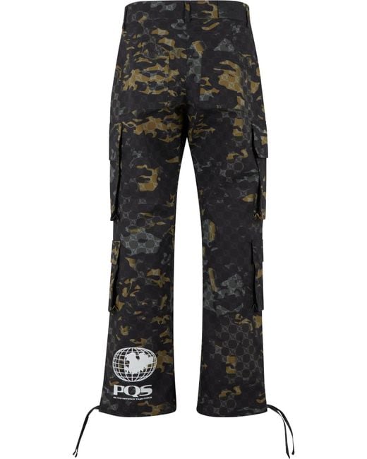 Pequs Hose Aether in Black für Herren