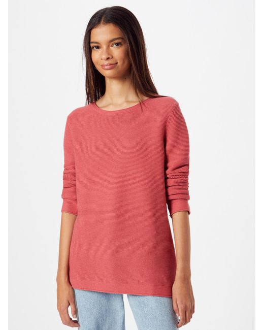Tom Tailor Red Pullover