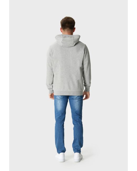 Oldskull Sweatjacke Plain Basic in Gray für Herren