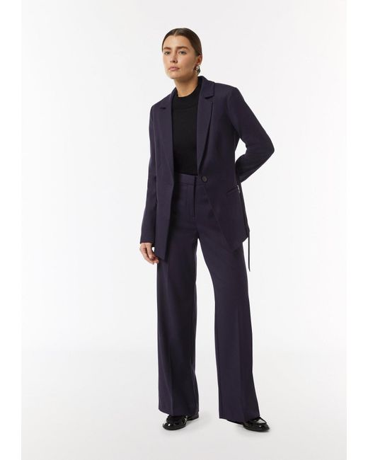 Comma, Blue Blazer