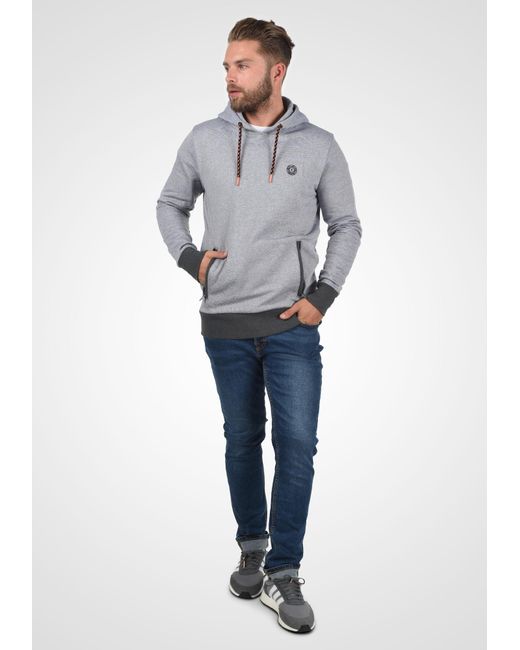 Solid Sweatshirt Raffa in Gray für Herren