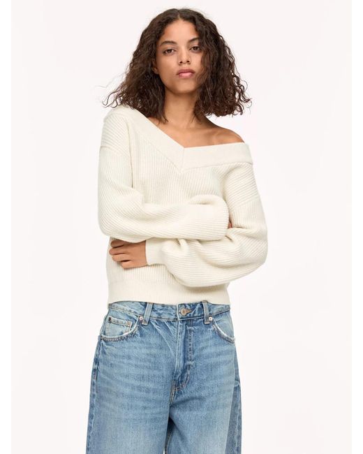 Pull&Bear Natural Pullover Pico