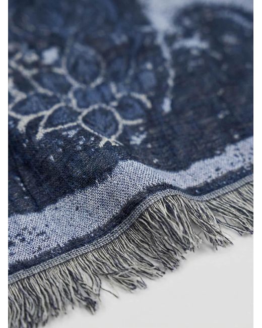 Sunsa Blue Tuch