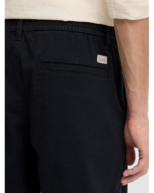 Solid Chinoshorts Sdgibboni Stretch in Blue für Herren