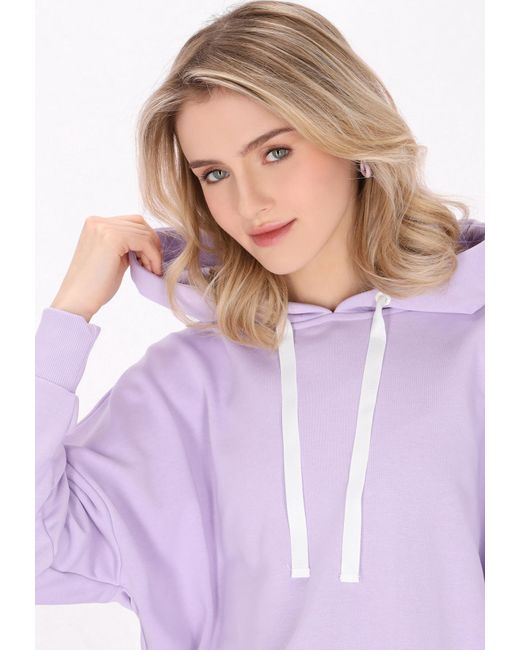 myMo Purple Sweatshirt Back To School