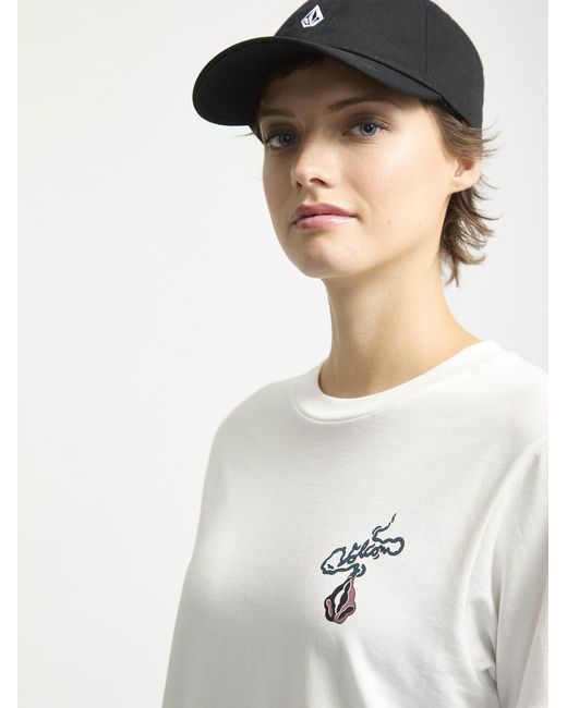 Volcom White Shirt Radical Daze Up