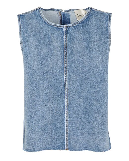 My Essential Wardrobe Blue Bluse 'Dangomw 144'