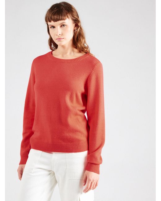 Vila Red Pullover Viril