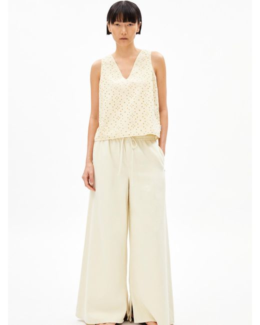 ARMEDANGELS White Bluse Yalinaa Broidery