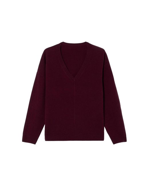 Oltre Red Pullover