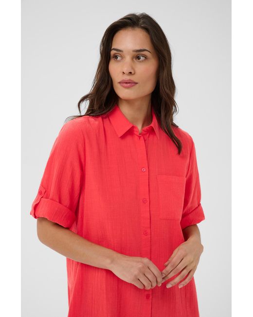 Kaffe Red Bluse