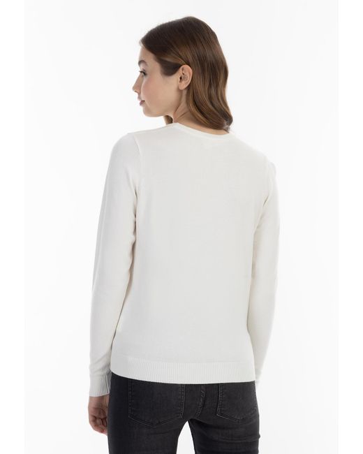 myMo White Pullover