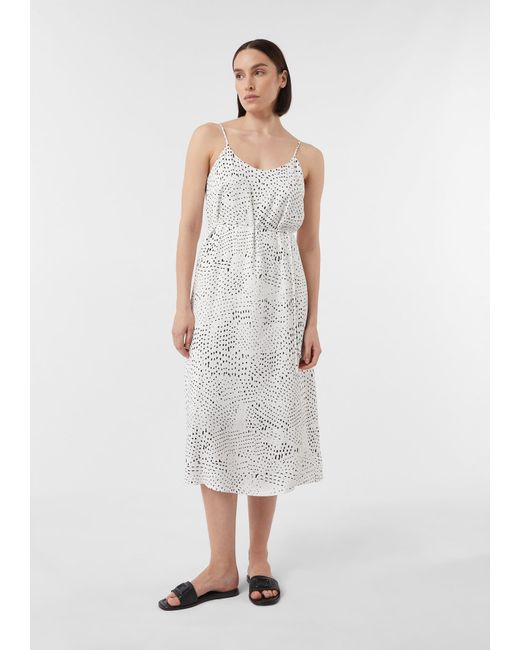 Comma, White Kleid