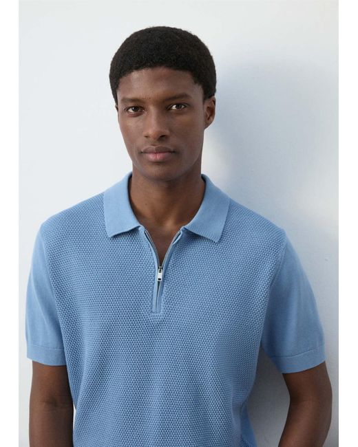 Mango Pullover Canario in Blue für Herren