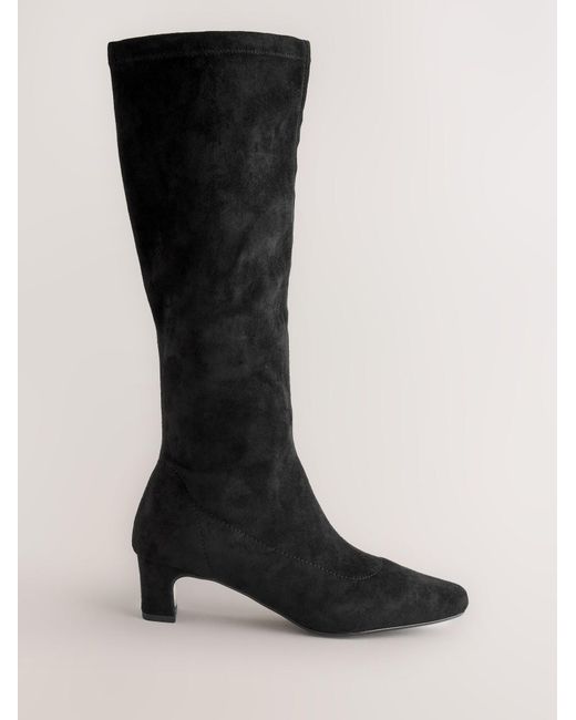 Next Black Stiefel Forever Comfort