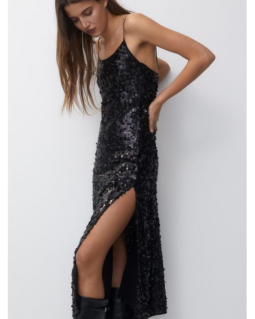 Pull&Bear Black Kleid