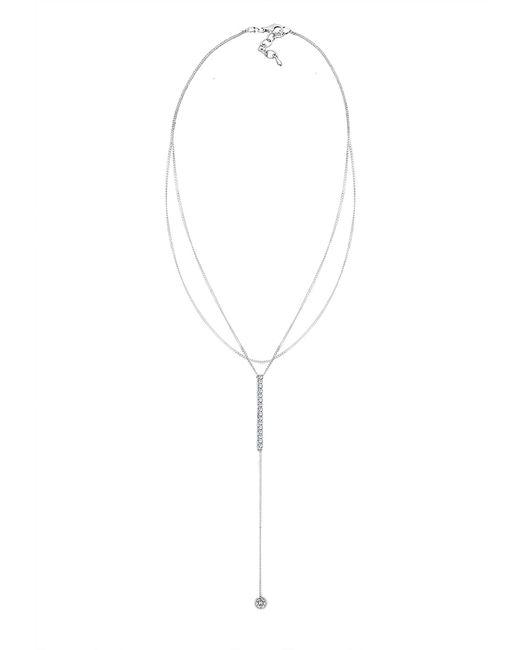 Elli Jewelry Metallic Kette Geo