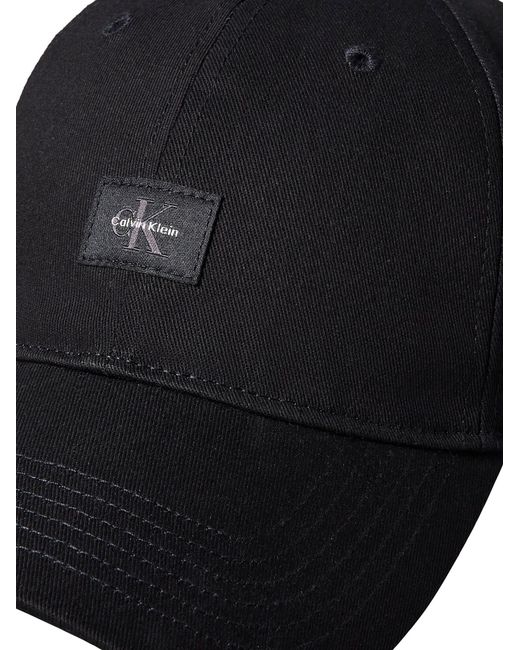 Calvin Klein Blue Cap Monologo Label Baseball