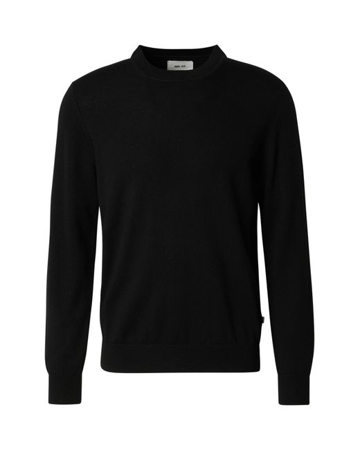 NN07 Pullover Ted in Black für Herren