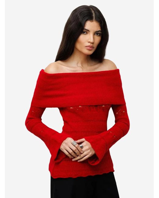 MixRay Red Pullover Pullover