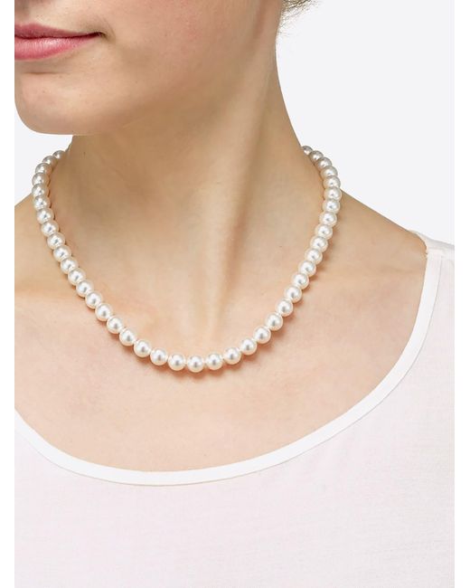 Heideman Kette Perle in White für Herren
