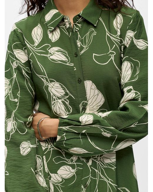 Object Green Kleid Objjacira