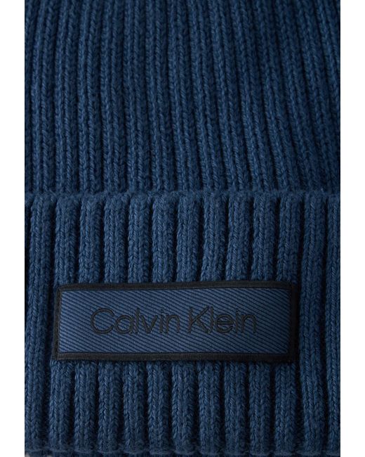 Calvin Klein Mütze in Blue für Herren