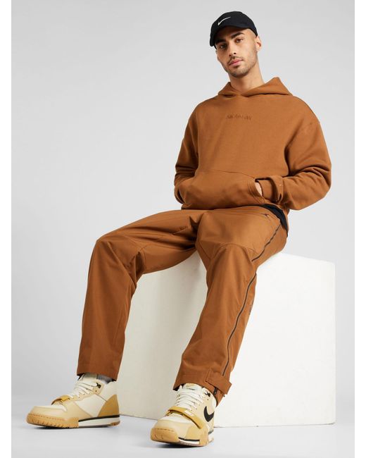 Nike Sweatshirt 'air jdn' in Brown für Herren