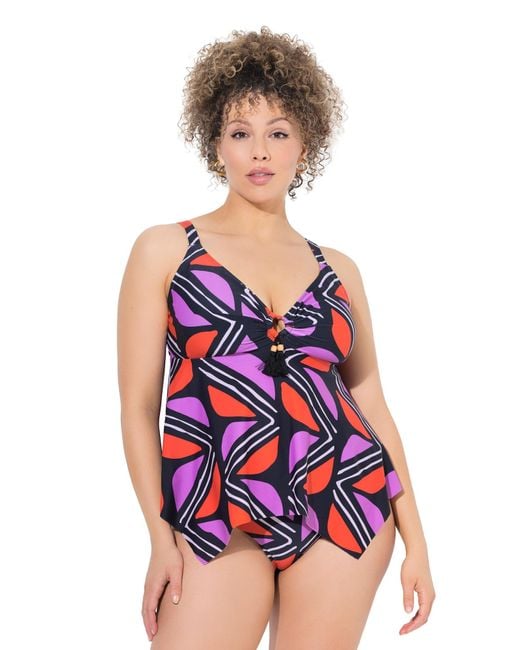 Ulla Popken Red Tankini Judith (Grs)