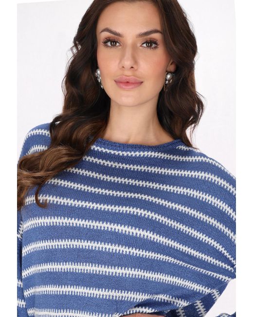 faina Blue Pullover
